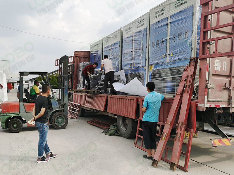 濾筒除塵器廠家新一批工業除塵設備即將發往河南鄭州