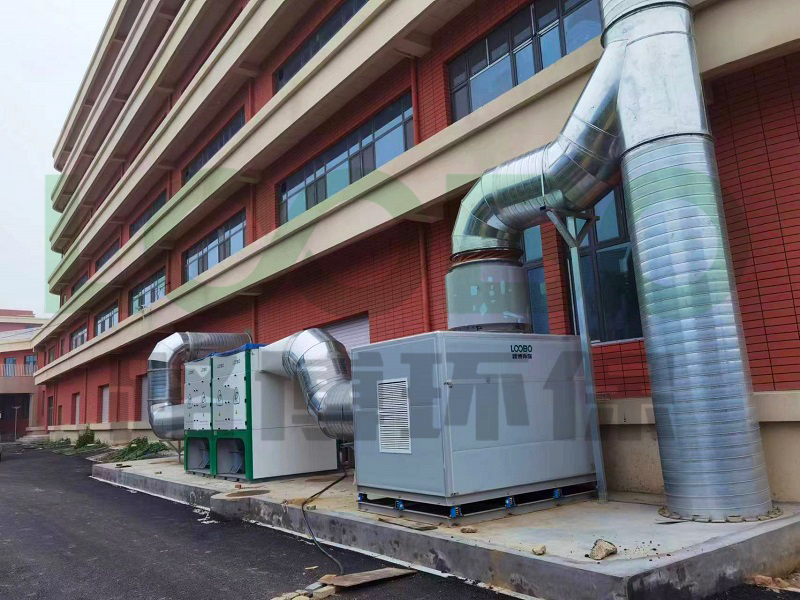 河北某職業(yè)學院---實訓室焊接排煙系統除塵項目